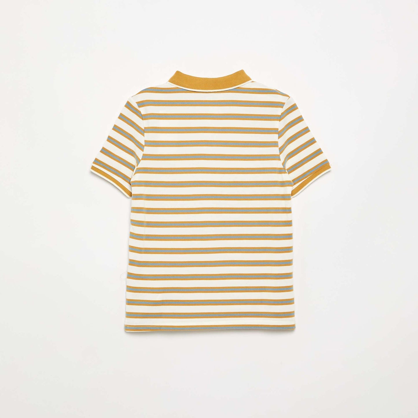 Piqué Knit Polo Shirt WHITE