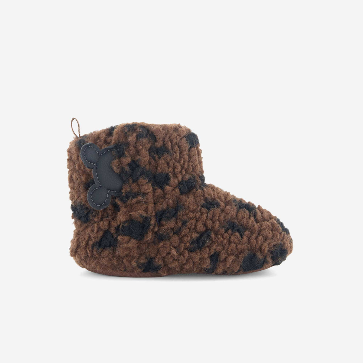 'Disney' Sheepskin-Effect Slippers BROWN