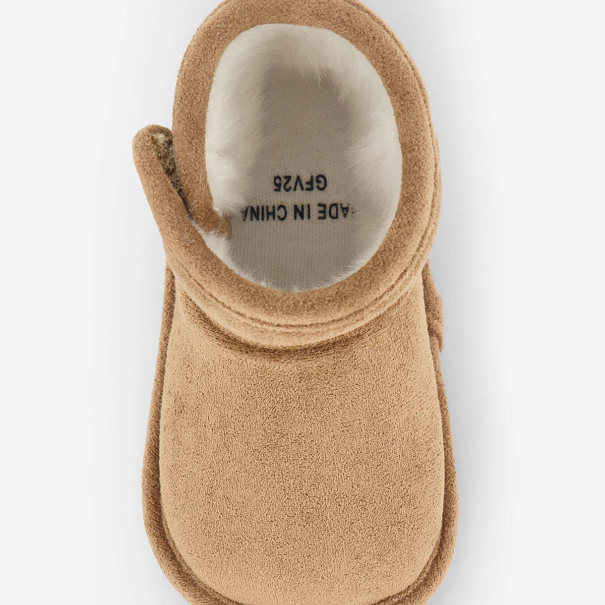 Fleece-lined boots BROWN