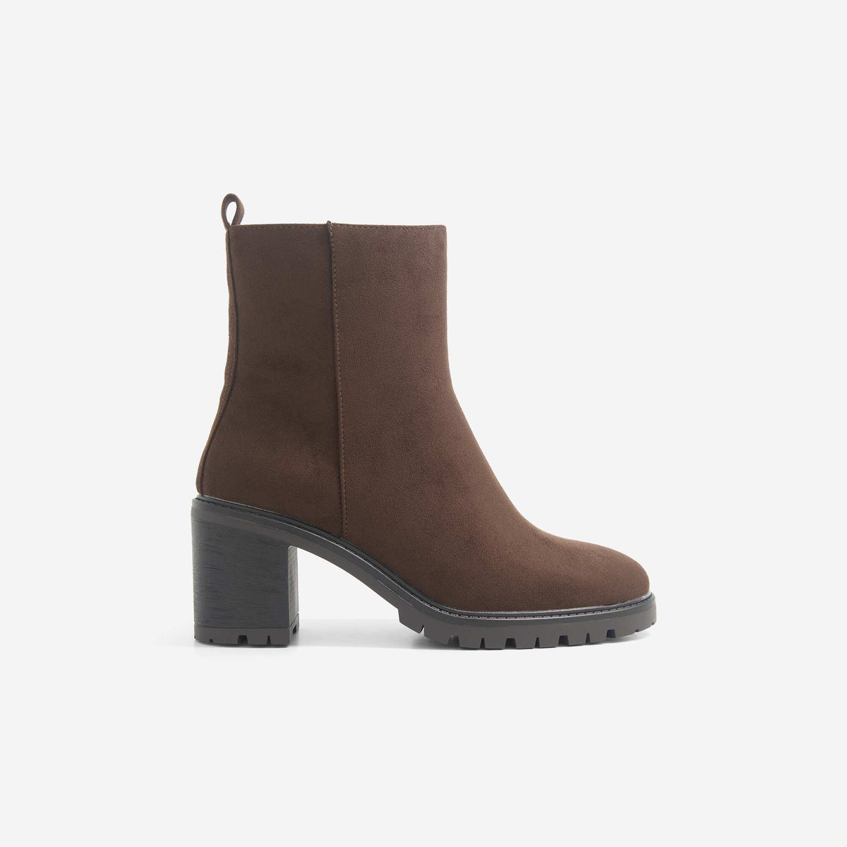 Heeled boots BROWN