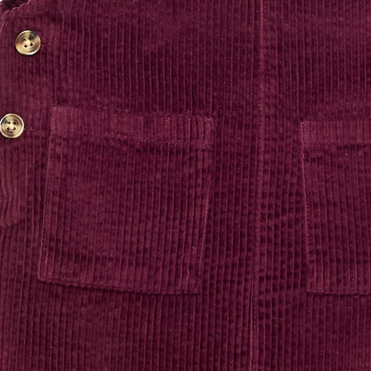 Corduroy Pinafore Dress PINK