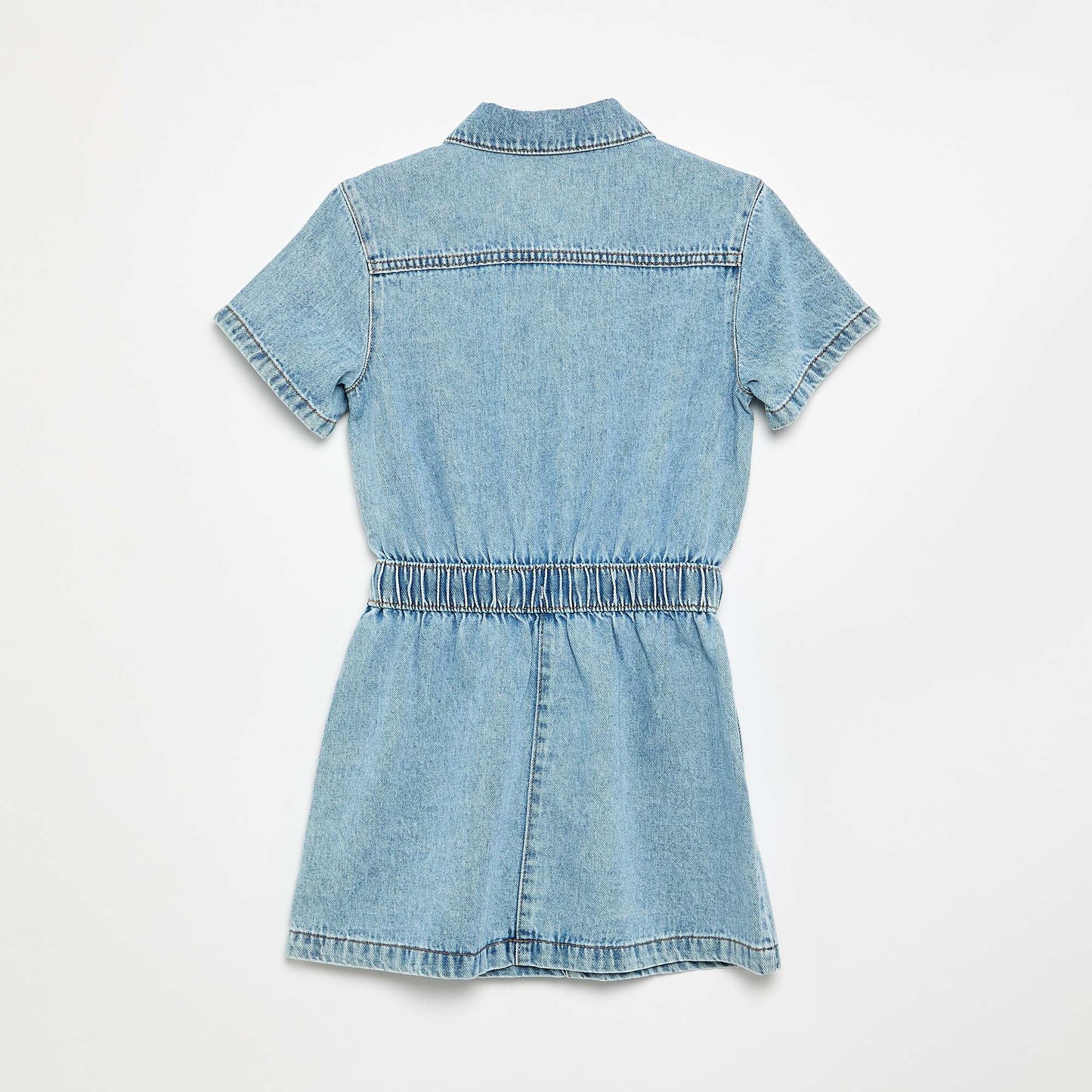 Denim shirt dress BLUE