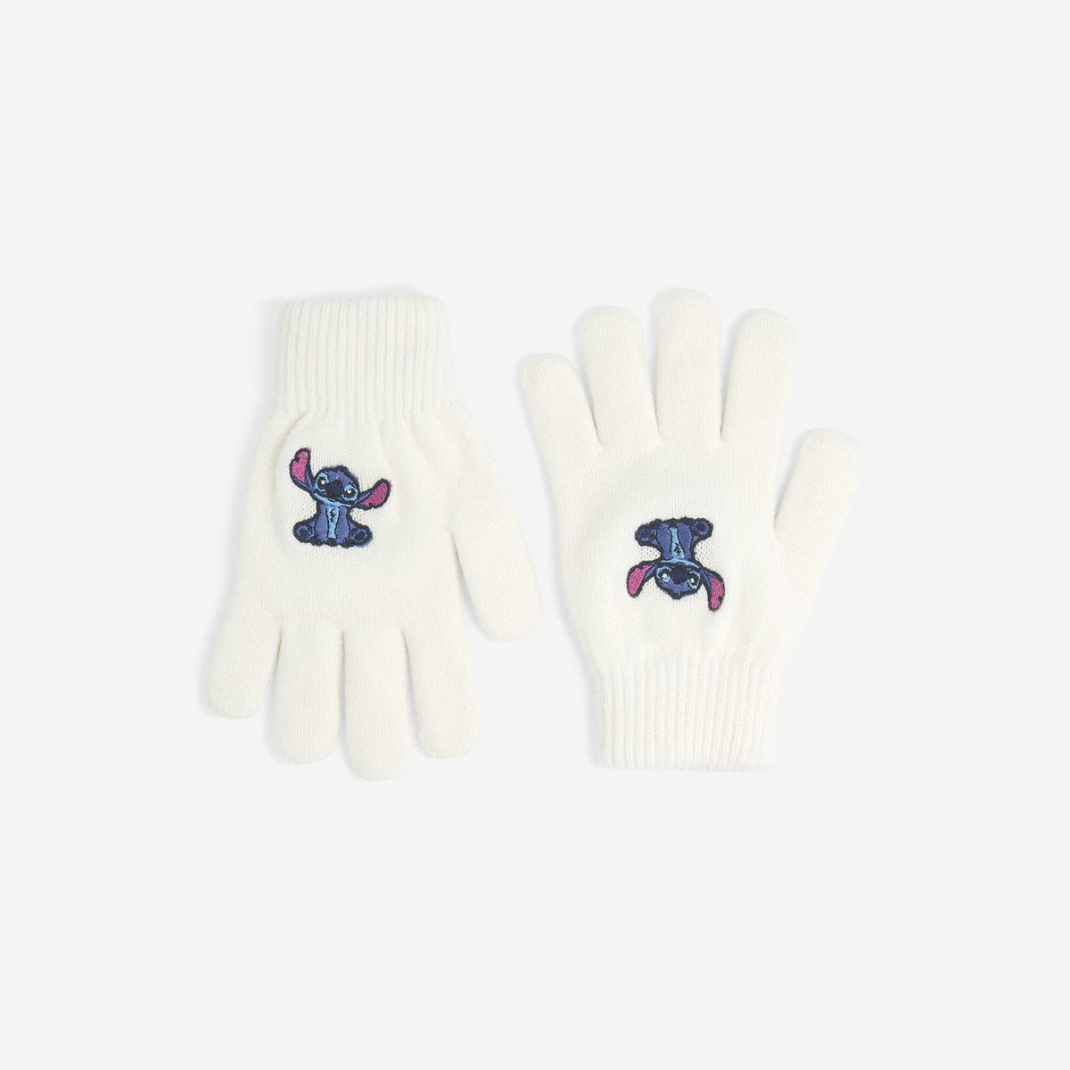 \'Disney\' \'Stitch\' Gloves WHITE