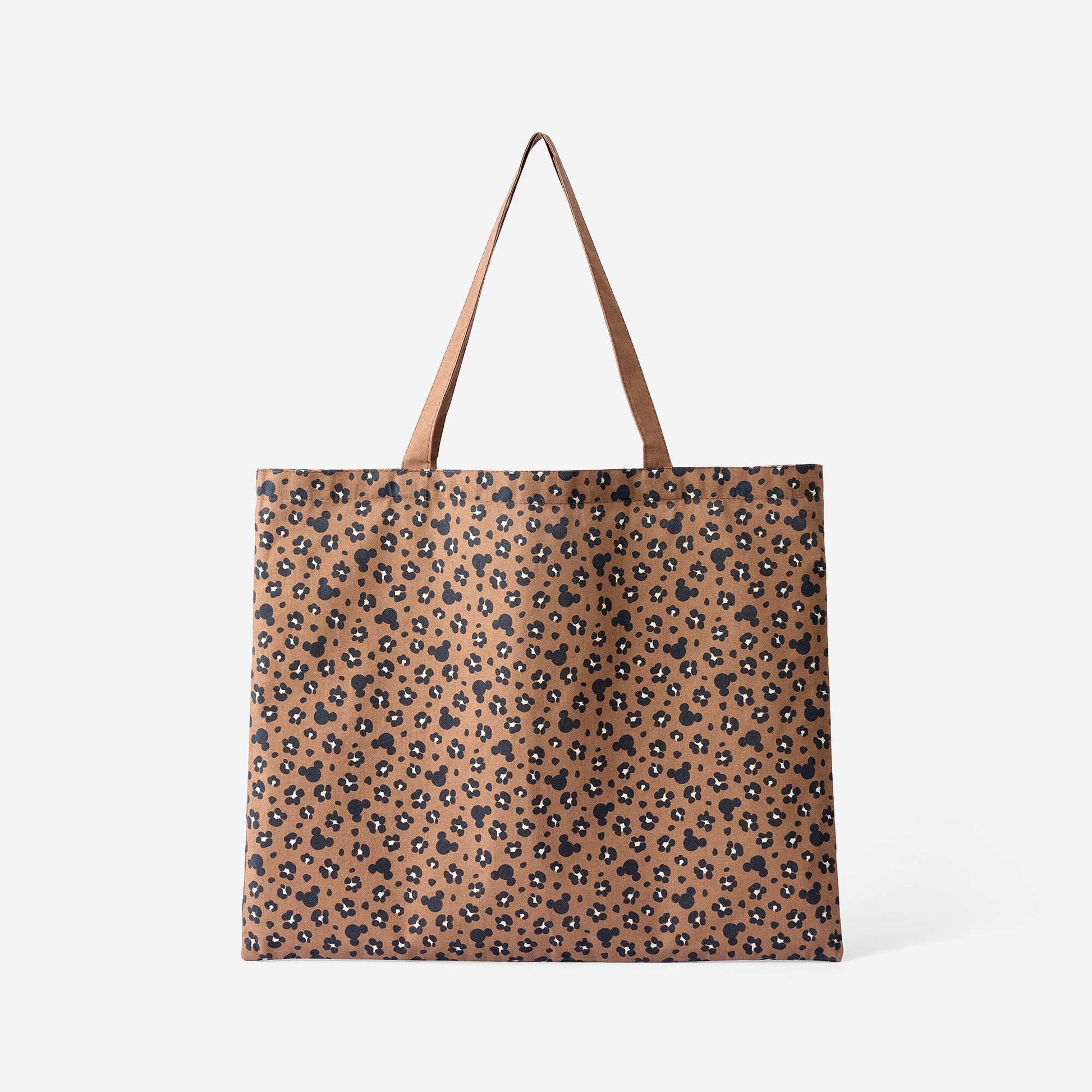 XL 'Mickey' 'Disney' Tote Bag BROWN