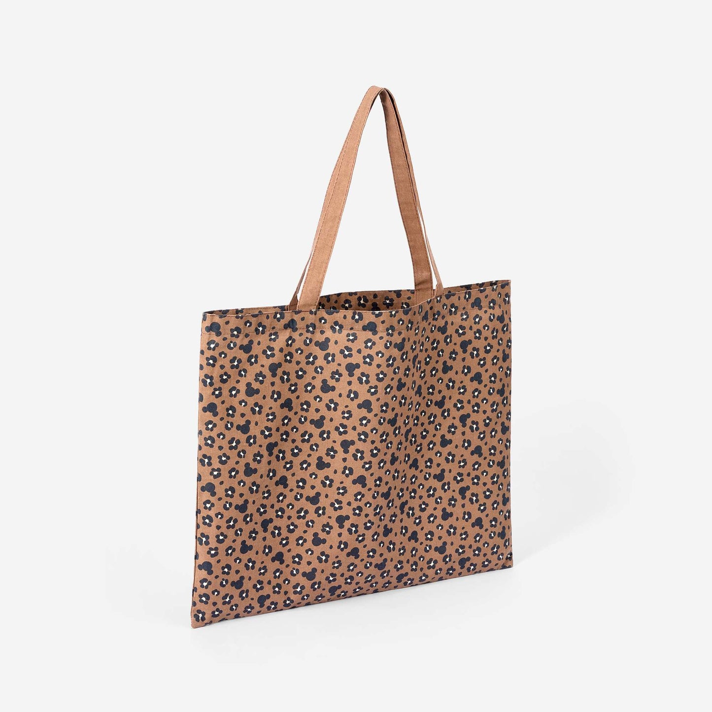XL 'Mickey' 'Disney' Tote Bag BROWN