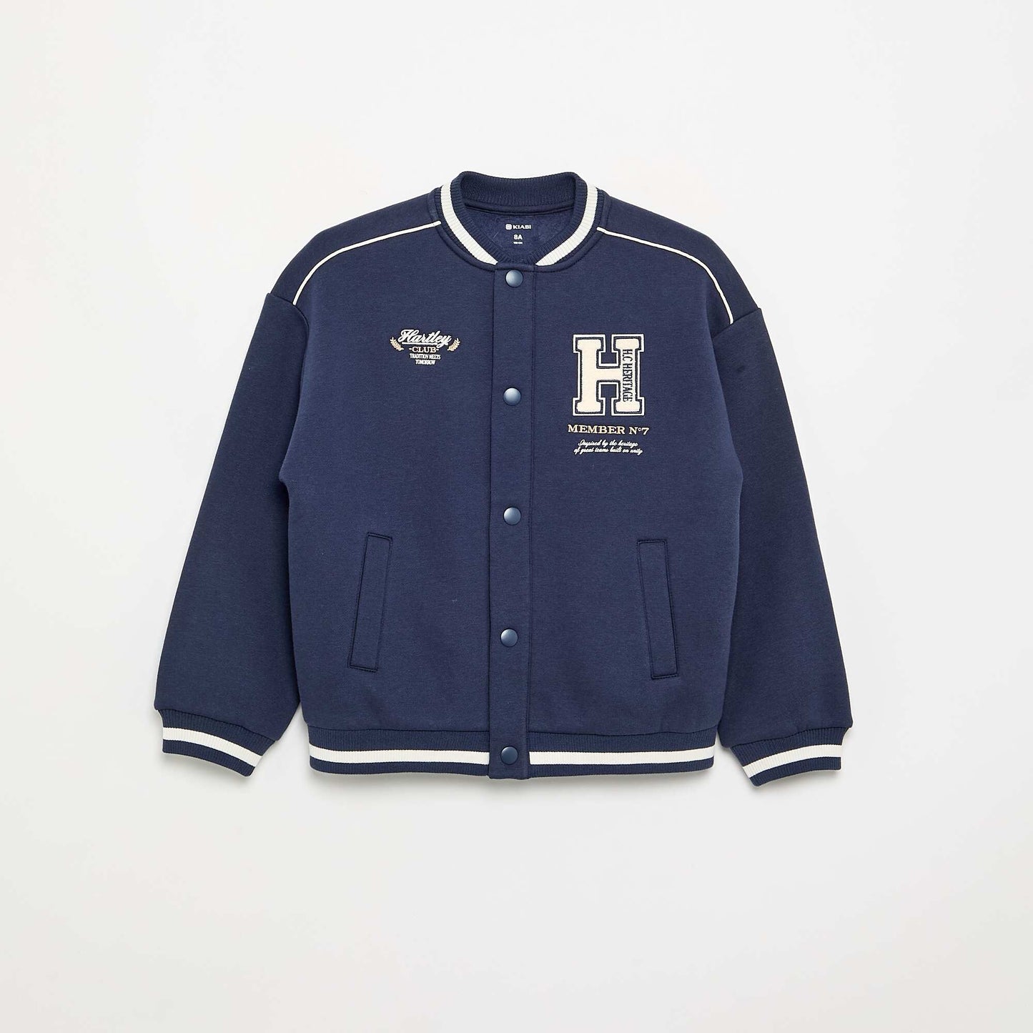 Fleece Bomber Jacket BLUE
