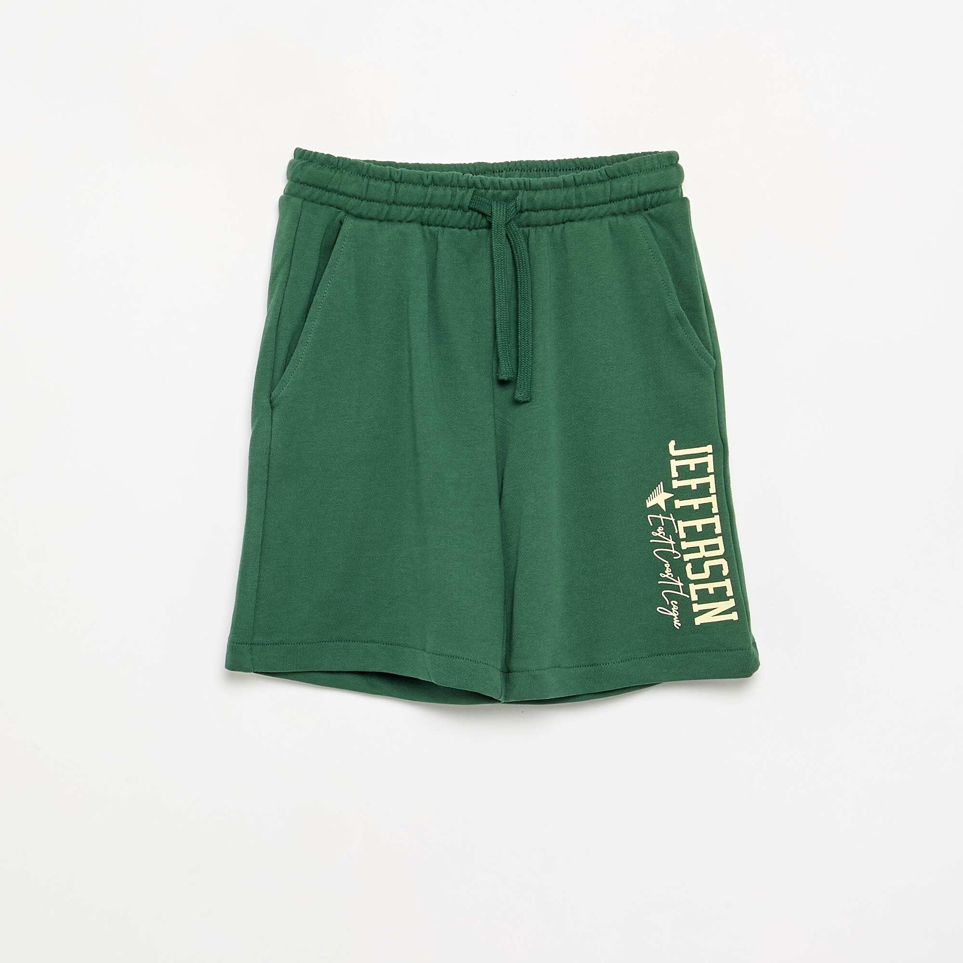 2-Piece Shorts and T-Shirt Set GREEN