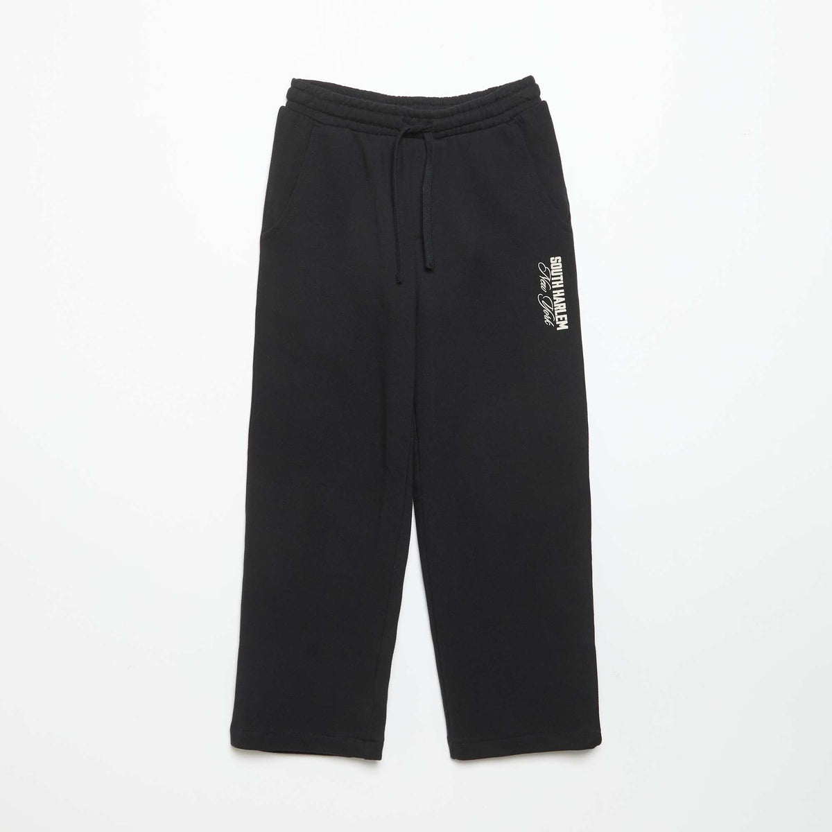 Sweatshirt and Jogger Set - 2 Pieces BLACK
