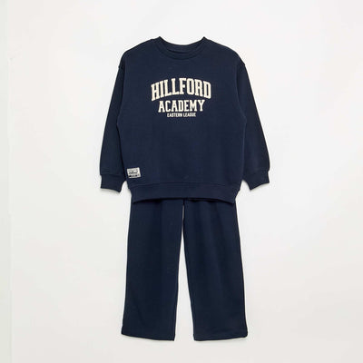 Sweatshirt and Jogger Set - 2 Pieces BLUE