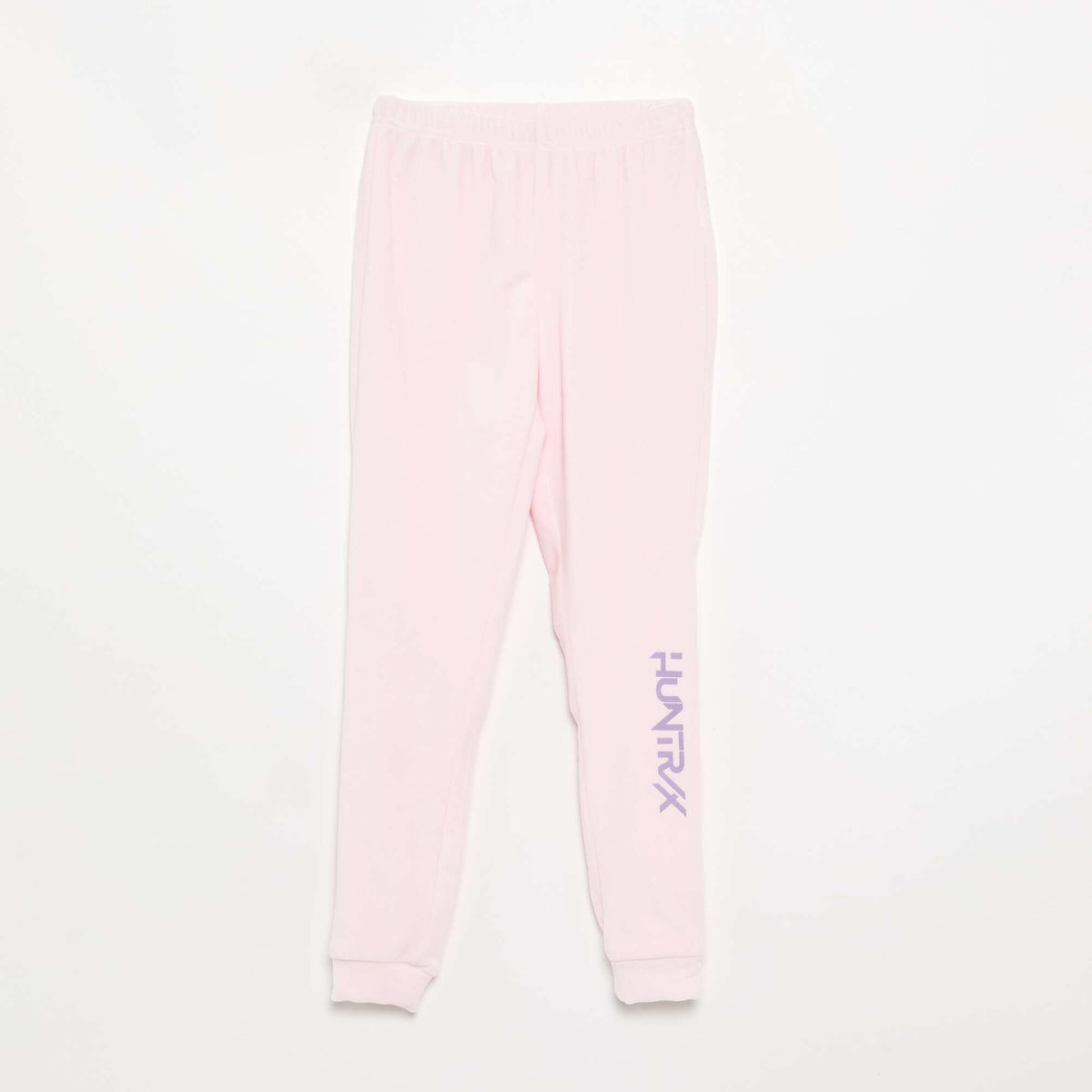 'KPop Demon Hunters' 2-piece Pajamas - Long-sleeved T-shirt + Pants PINK