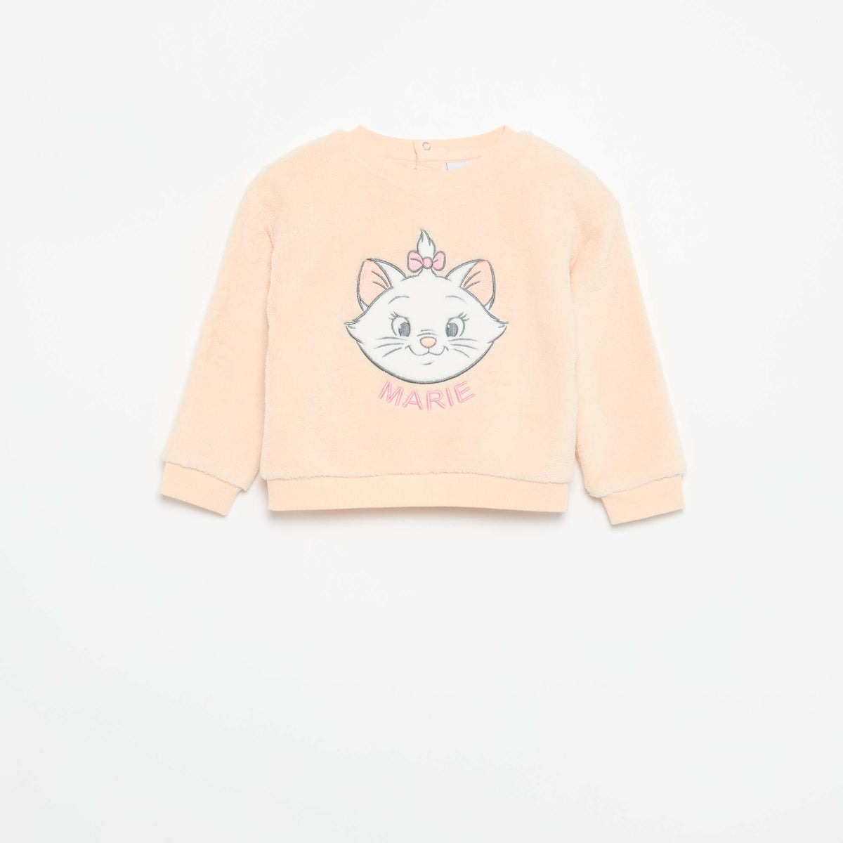 Disney 'Marie' Fleece Pyjama Set - 2 Pieces PINK