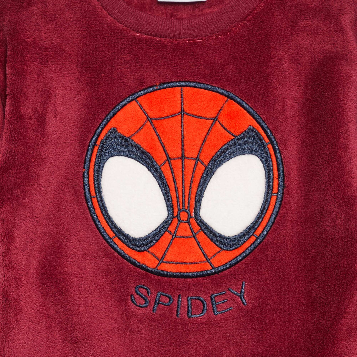 Marvel Spider-Man 2-piece Pajamas - Sweatshirt + Pants RED