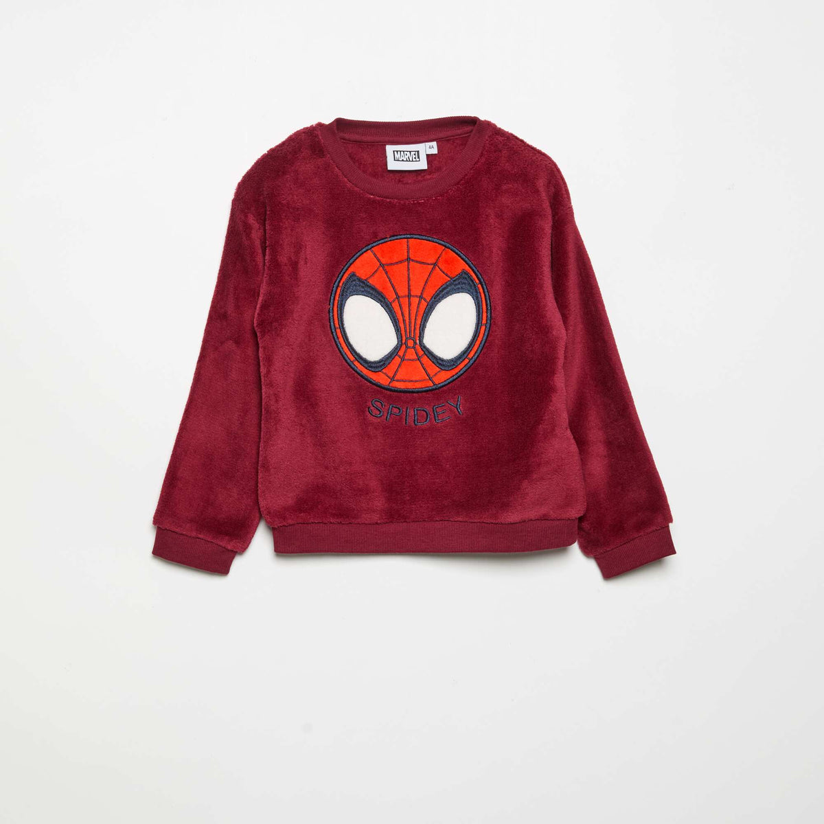Marvel Spider-Man 2-piece Pajamas - Sweatshirt + Pants RED
