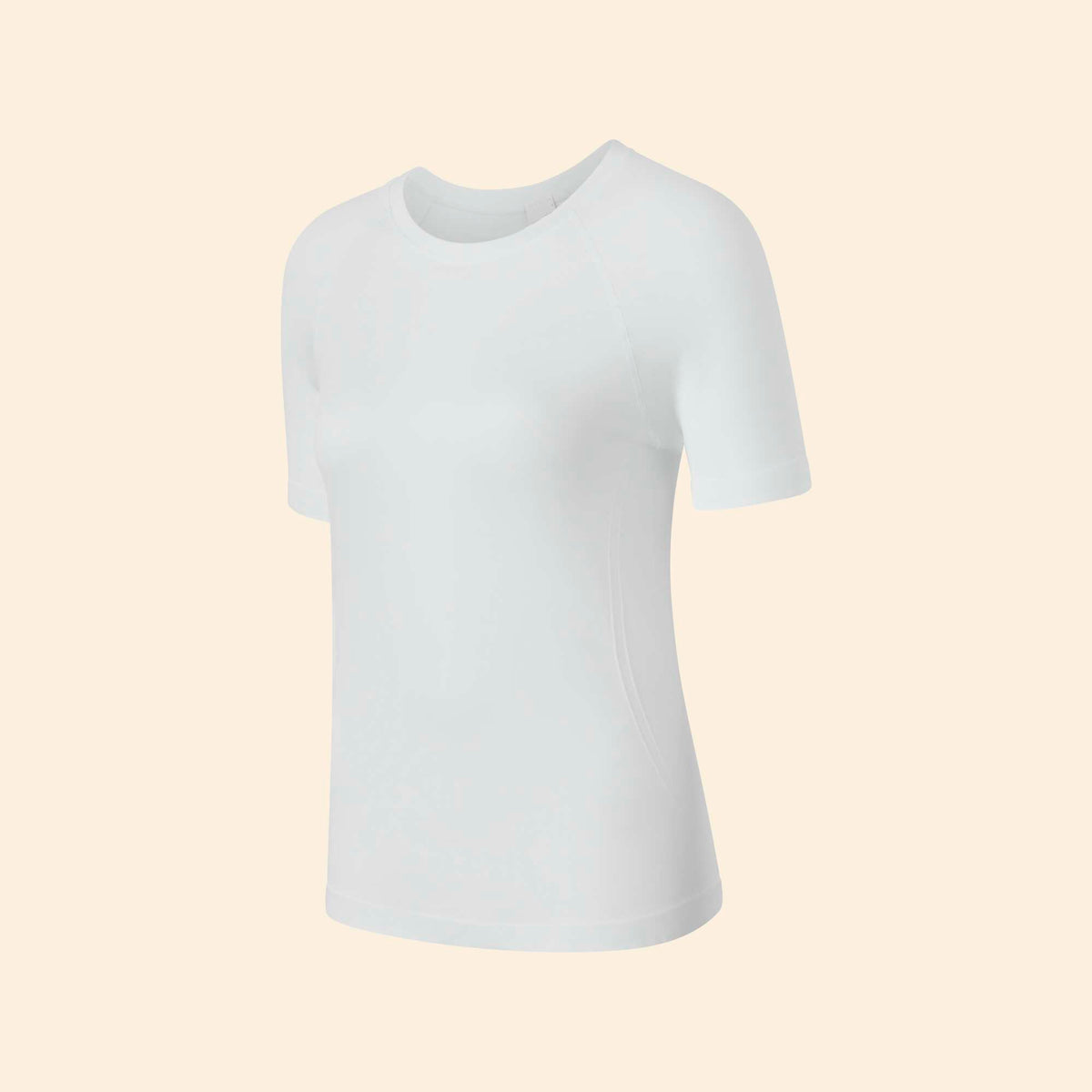 Second-skin effect sports t-shirt WHITE