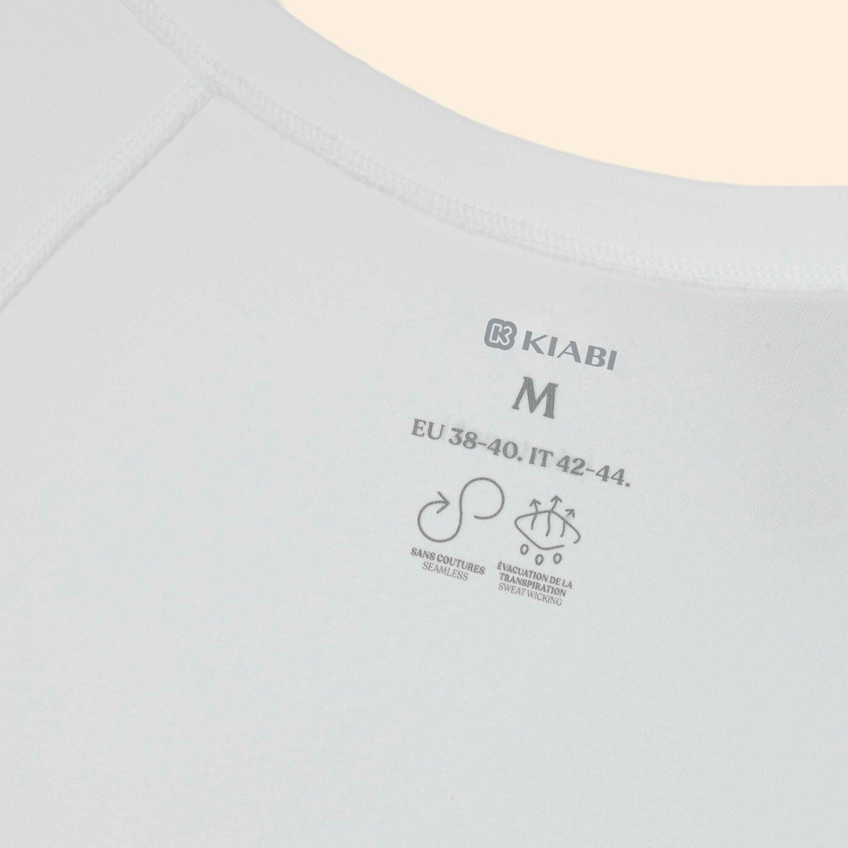 Second-skin effect sports t-shirt WHITE