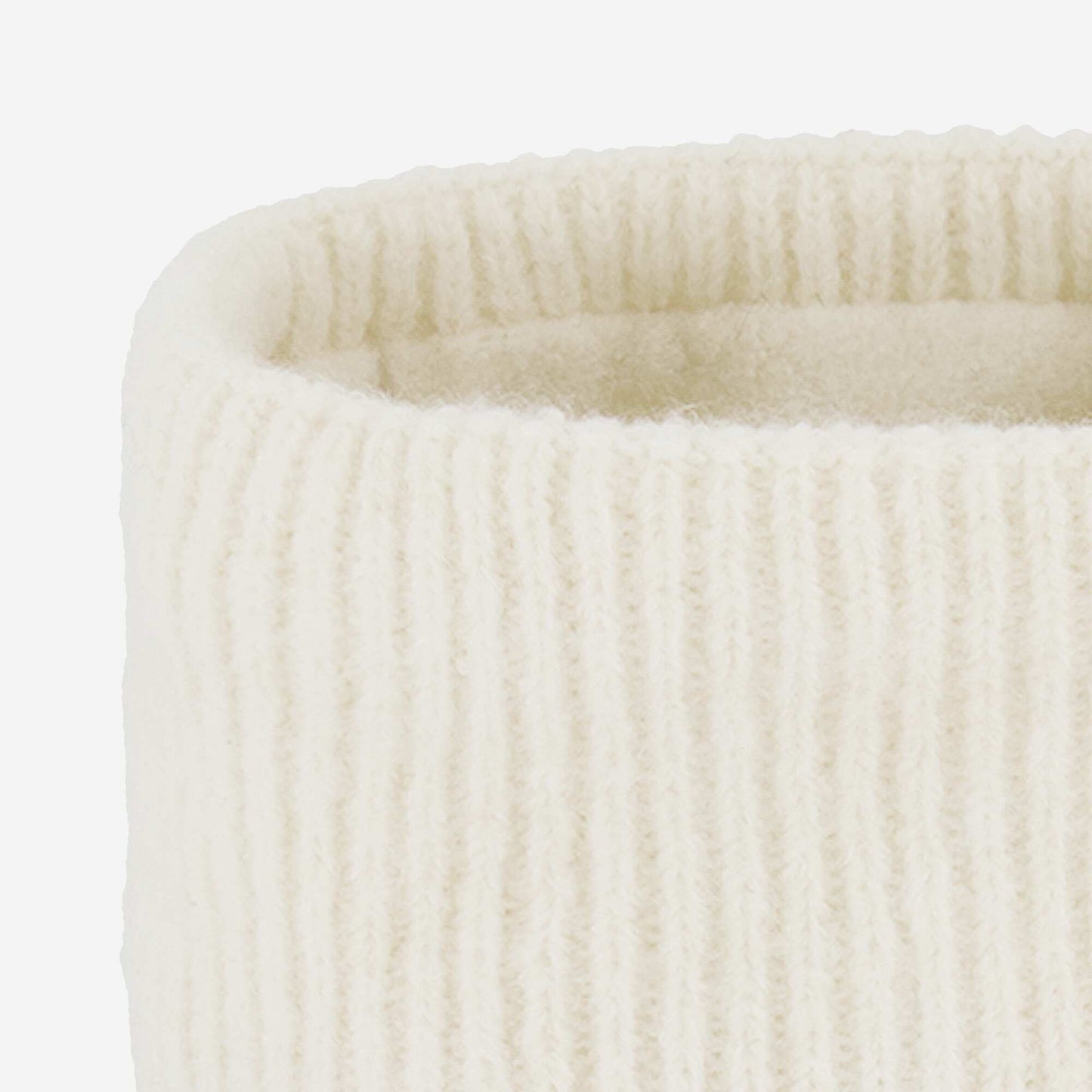 Fleece-Lined Neck Warmer BEIGE