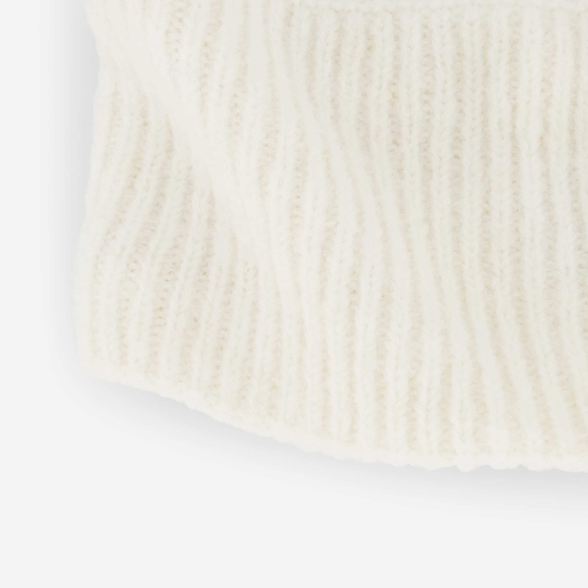 Fleece-Lined Neck Warmer BEIGE