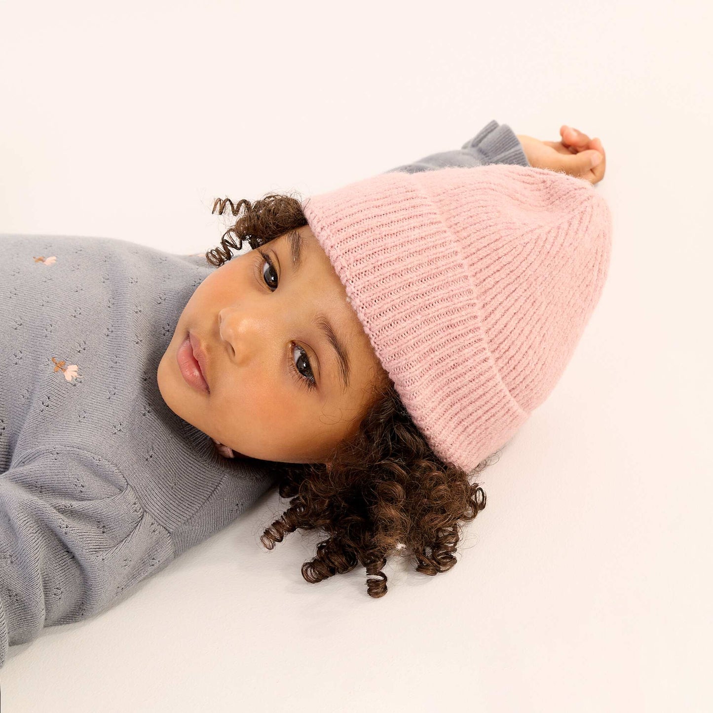 Chunky Knit Beanie PINK