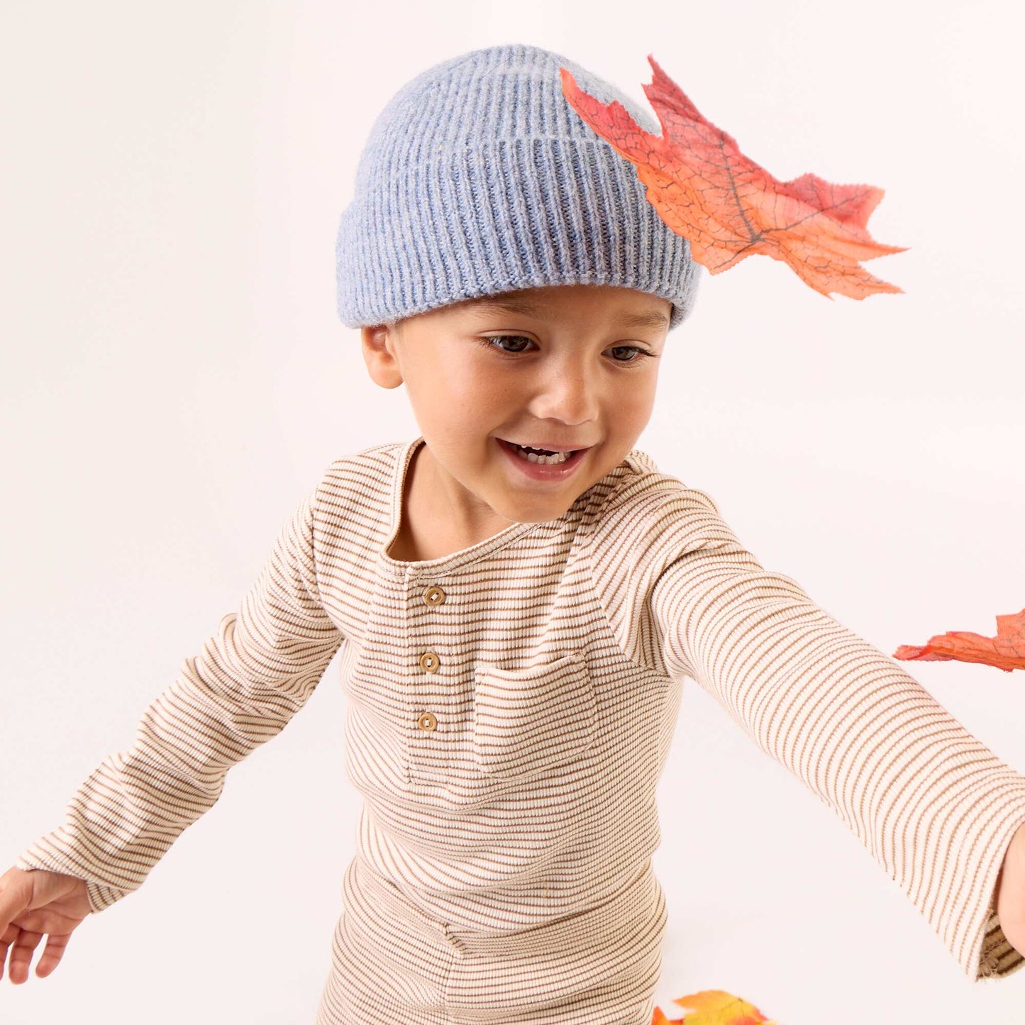 Chunky Knit Beanie BLUE
