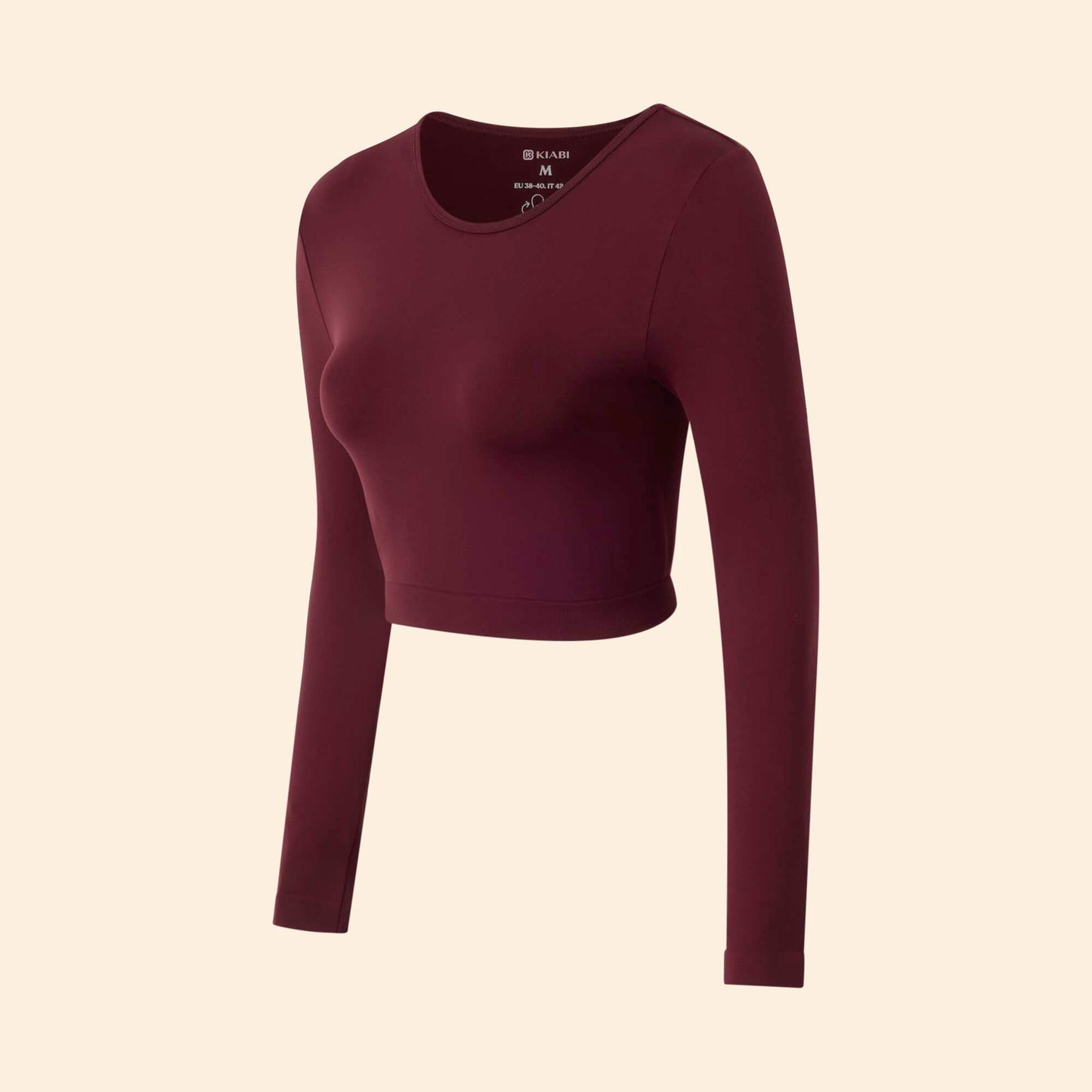 Long-sleeved sports t-shirt RED