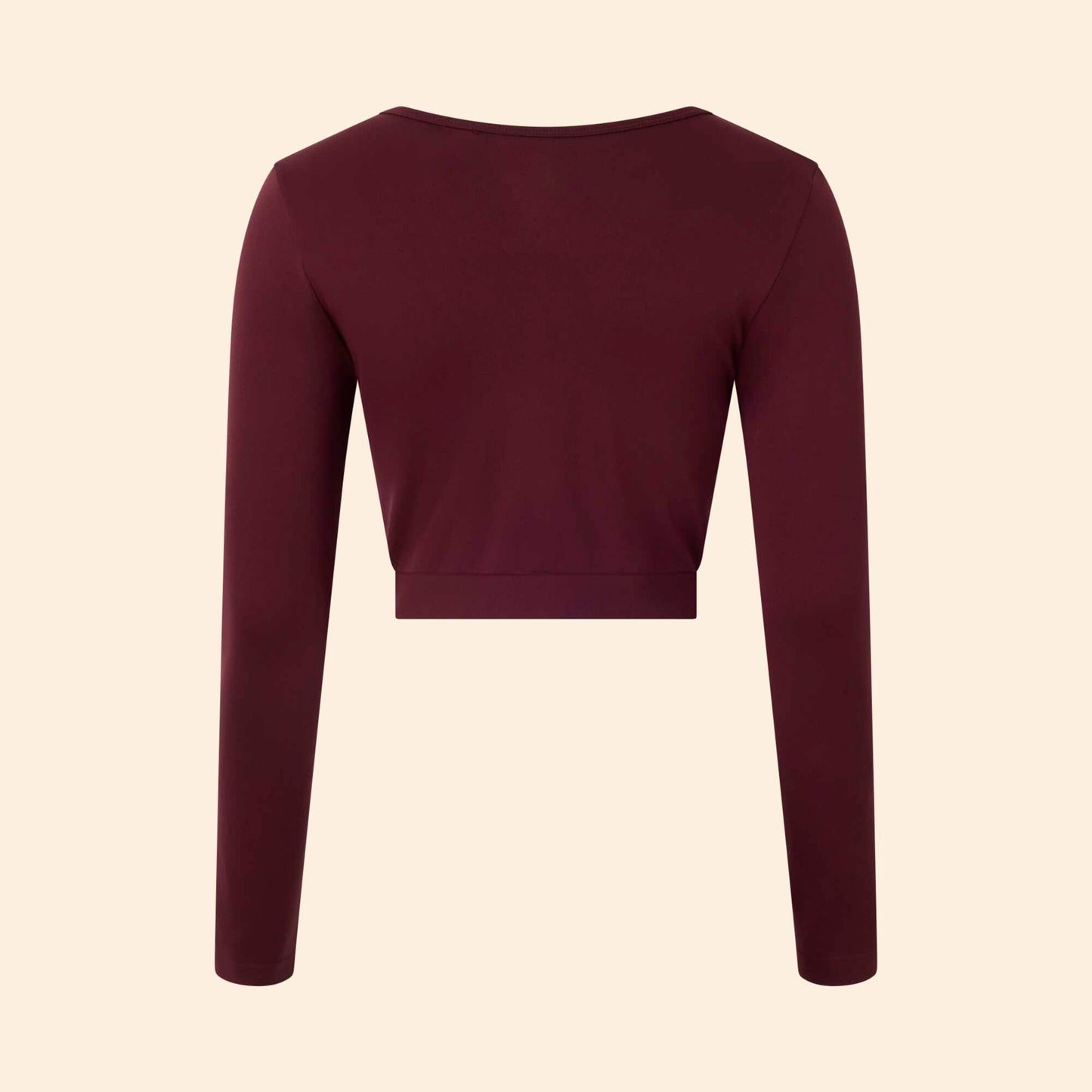 Long-sleeved sports t-shirt RED