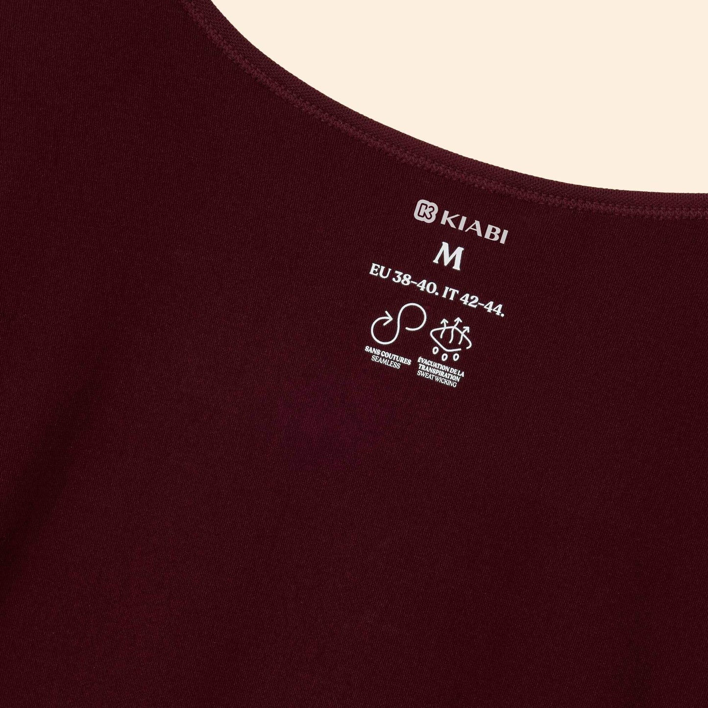 Long-sleeved sports t-shirt RED