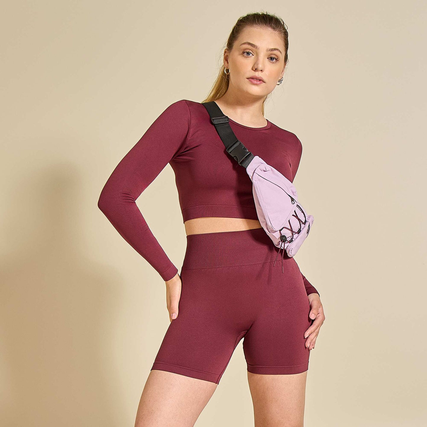 Sculpting Sports Shorts RED