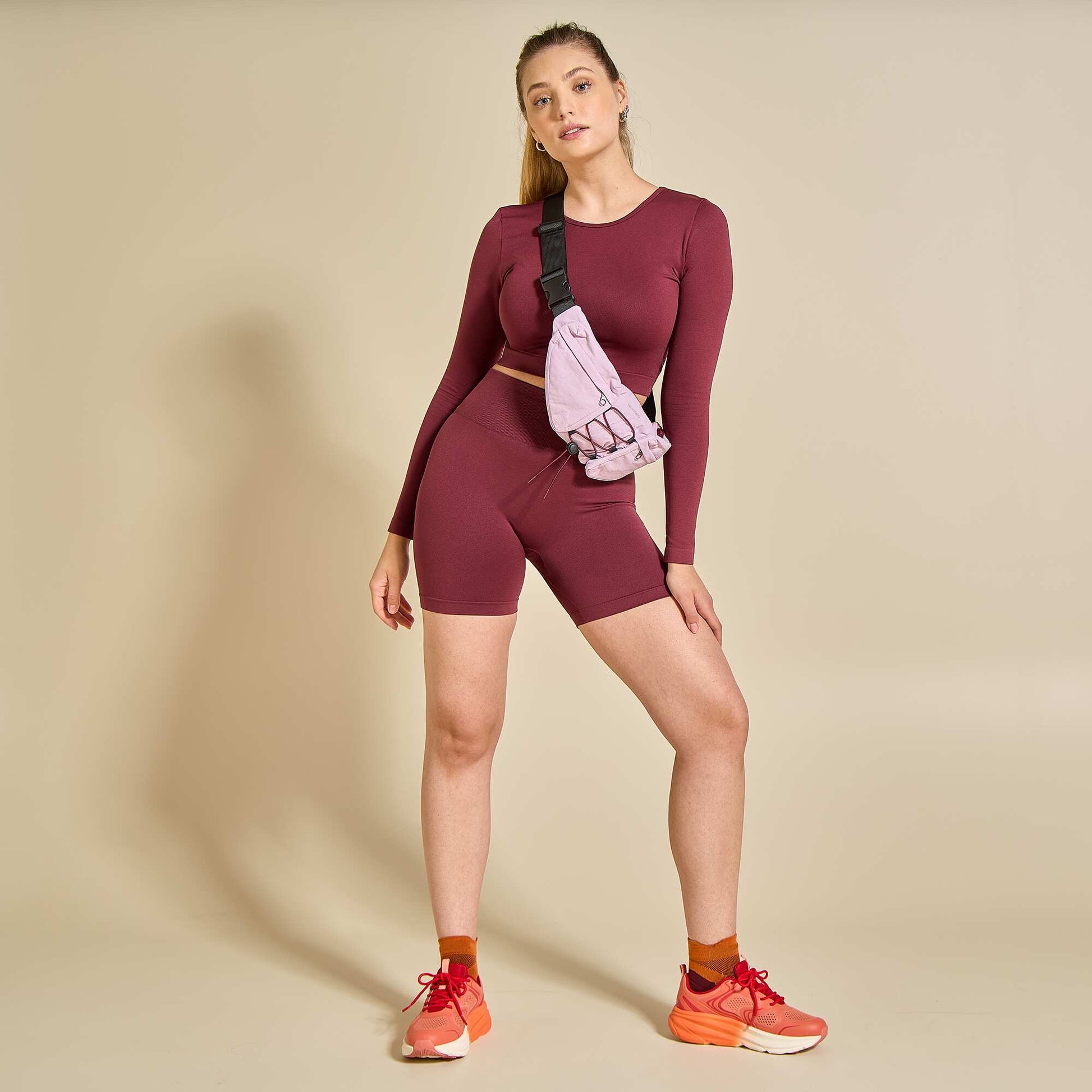 Sculpting Sports Shorts RED
