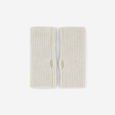 Fingerless Cuff Gloves BEIGE