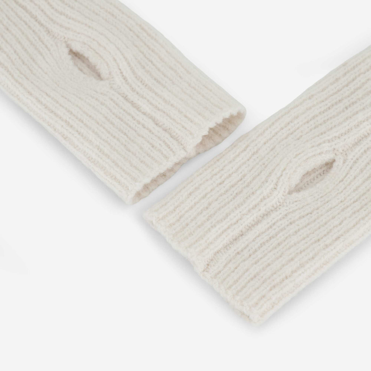 Fingerless Cuff Gloves BEIGE
