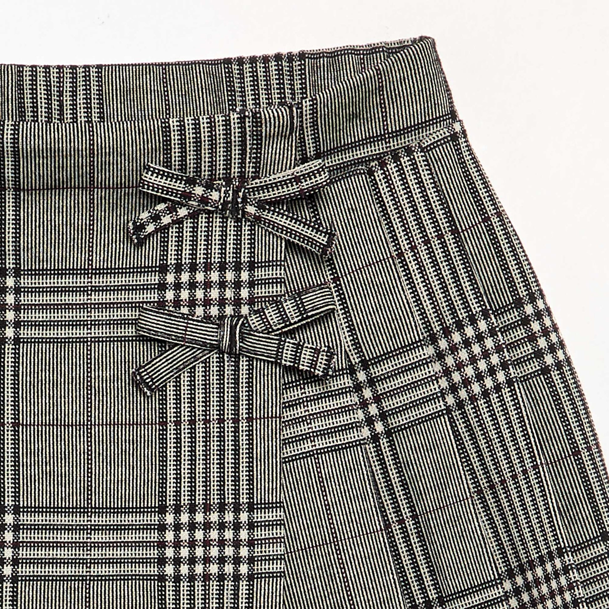 Patterned Skort GREY