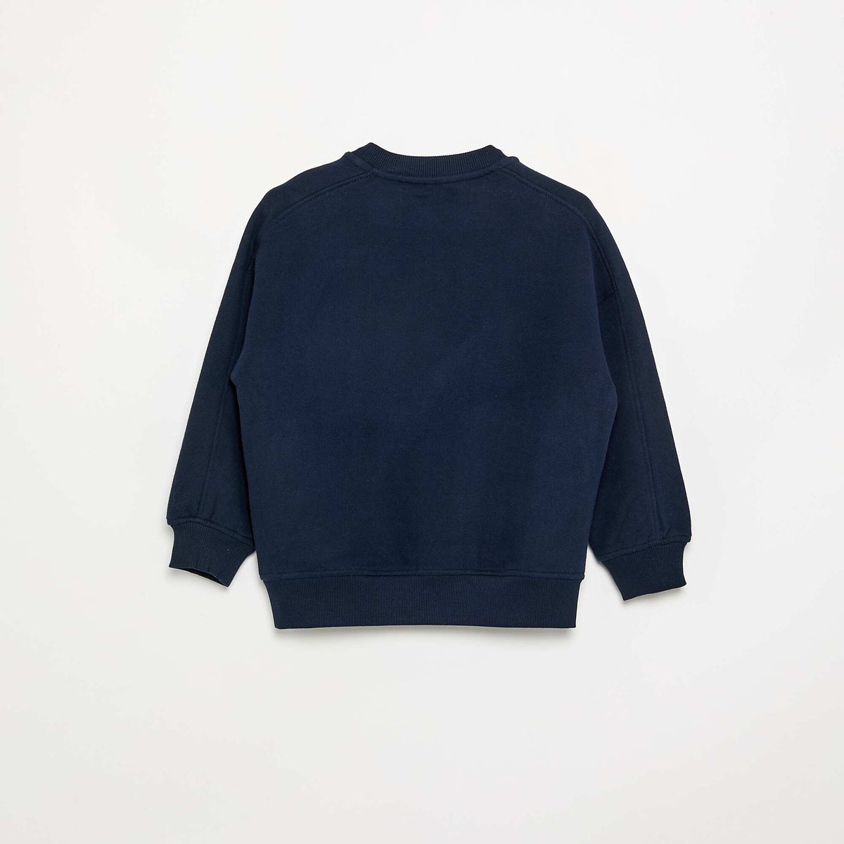 Printed Oversized Sweatshirt BLUE