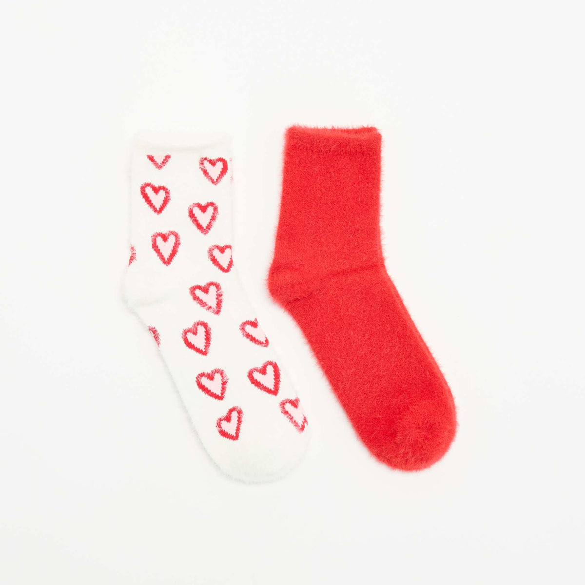 2-Pack Ankle Socks RED