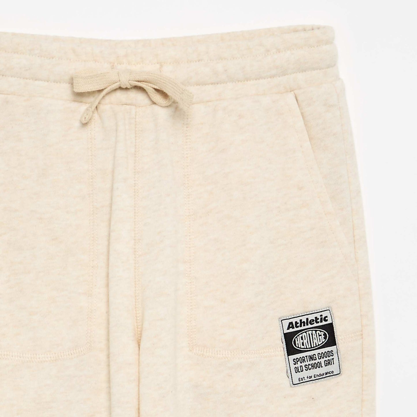 French Terry Sport Joggers BEIGE