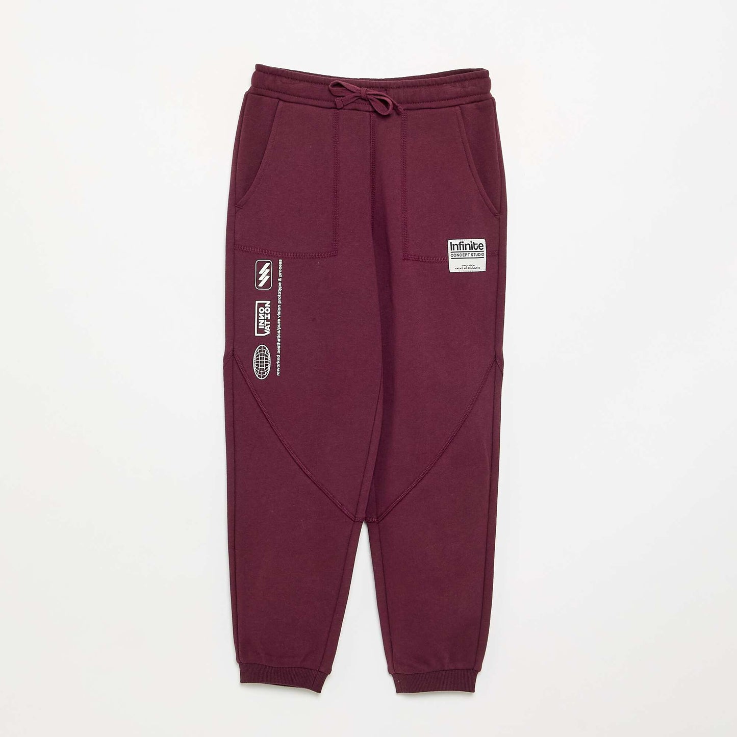 French Terry Sport Joggers RED