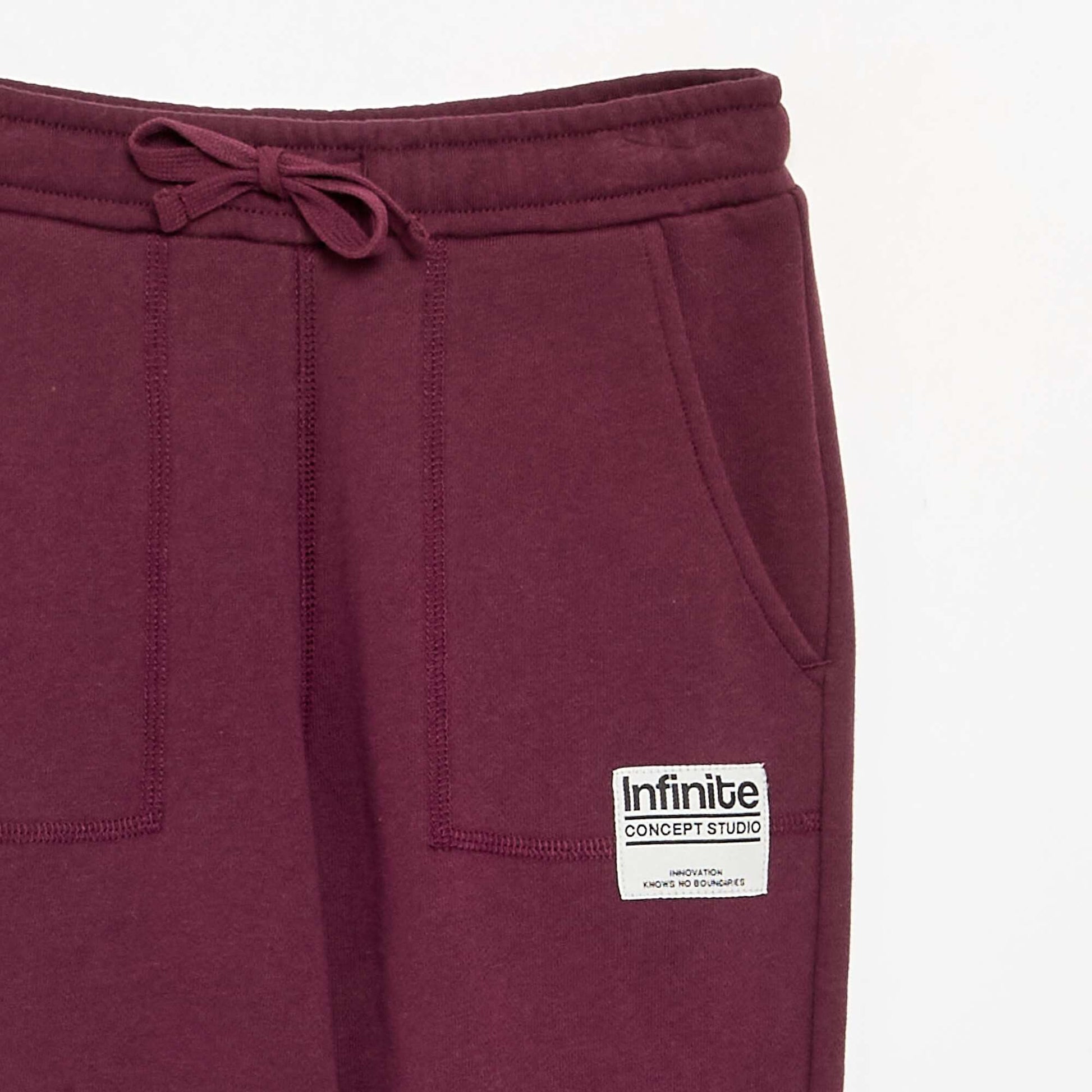 French Terry Sport Joggers RED