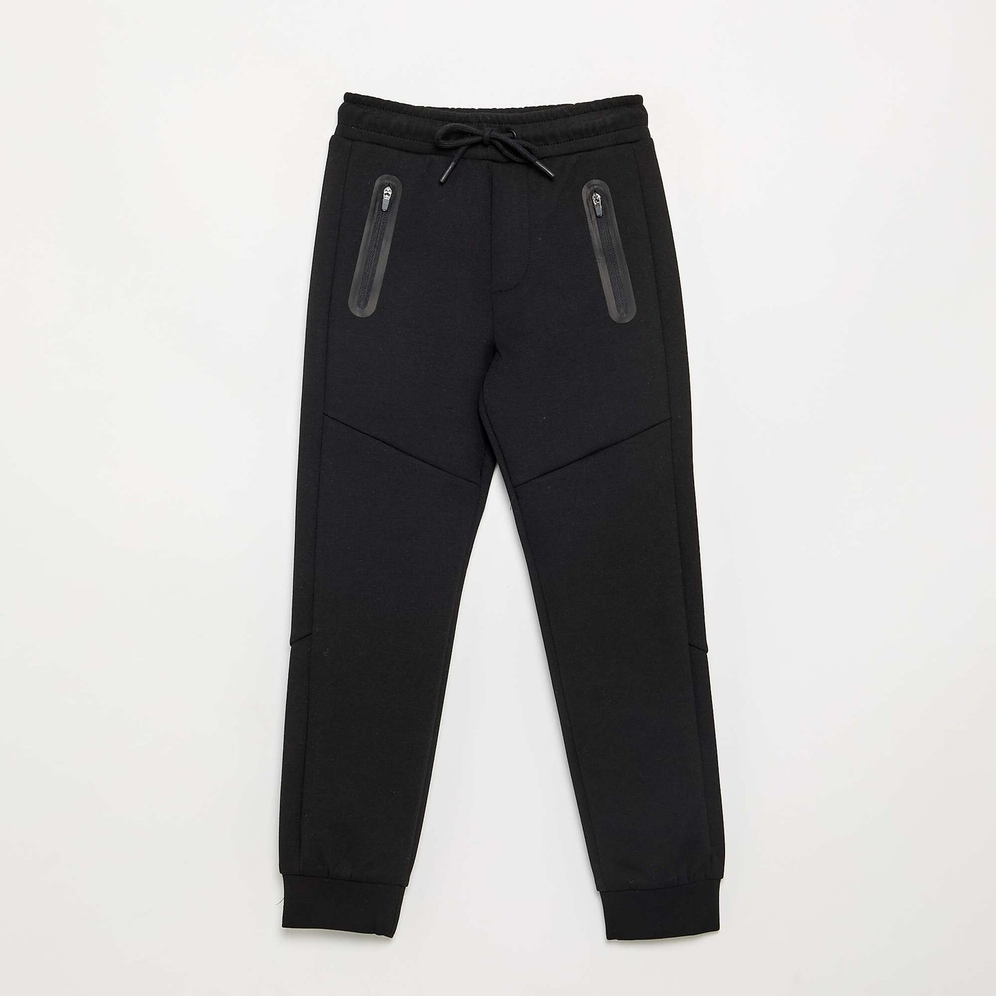 Jogger pants with pockets BLACK