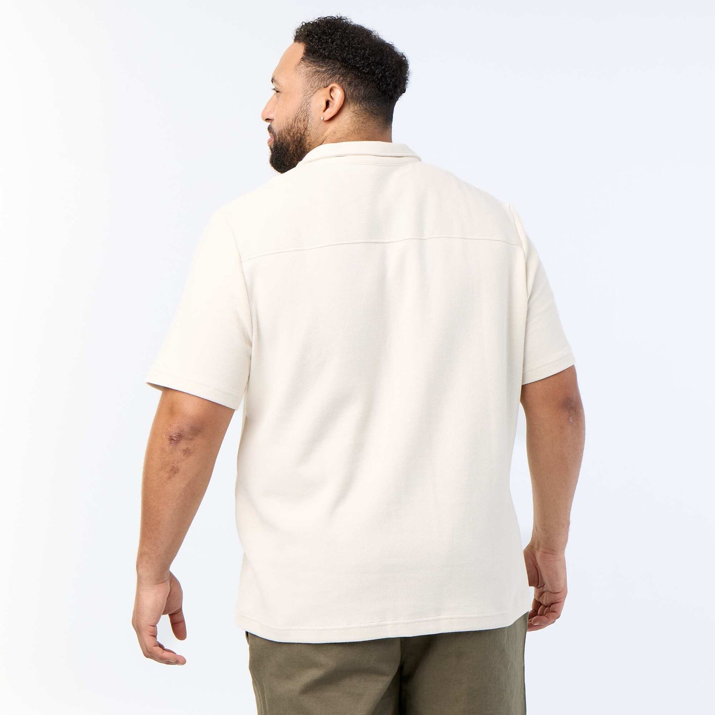 Short-sleeved shirt KHAKI