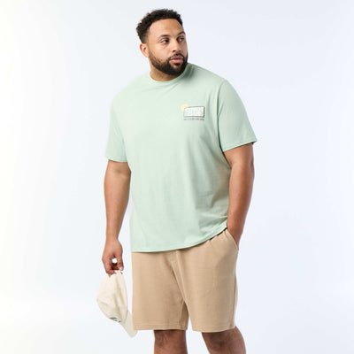 Elasticated Waist Chino Bermuda Shorts BEIGE