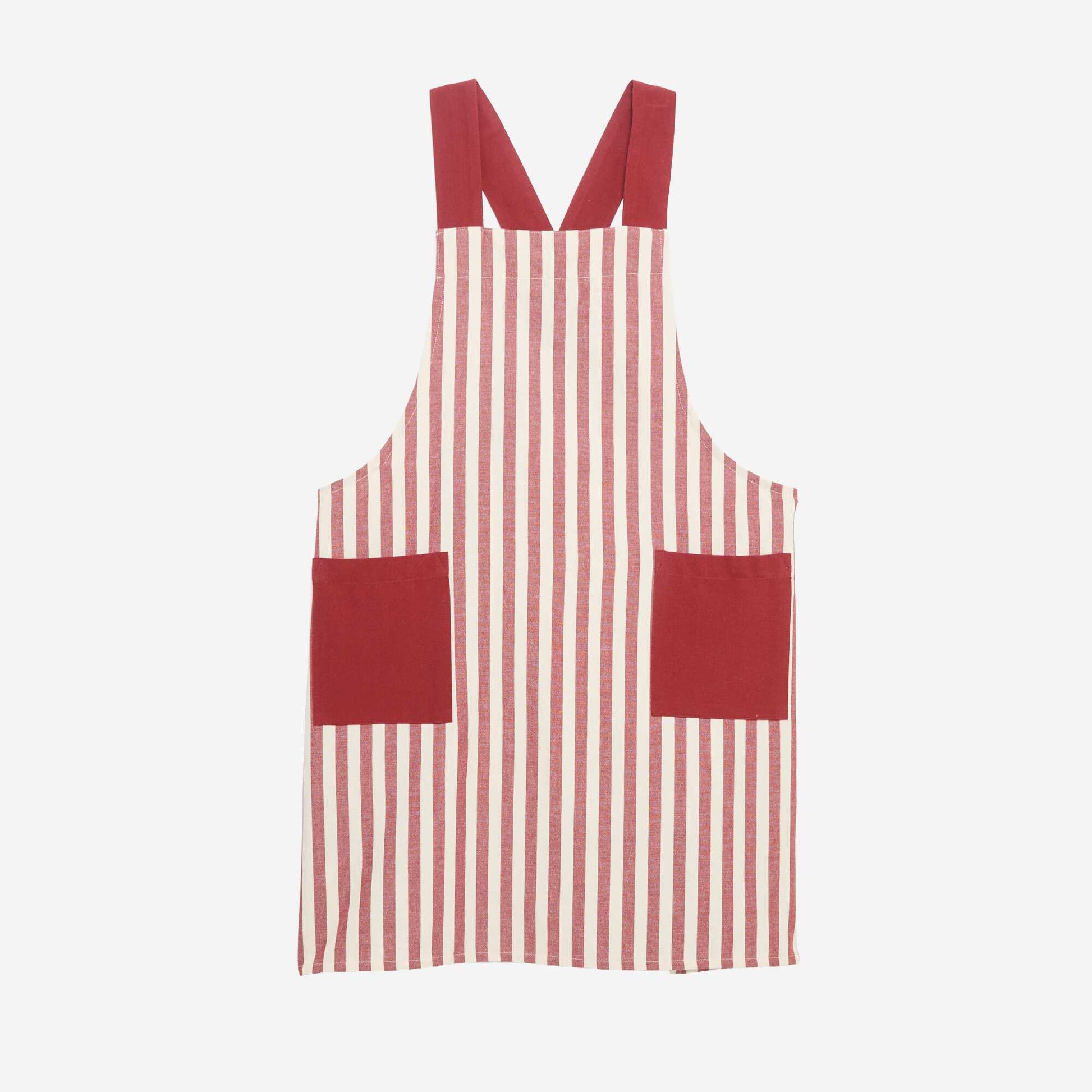 Printed Kitchen Apron RED