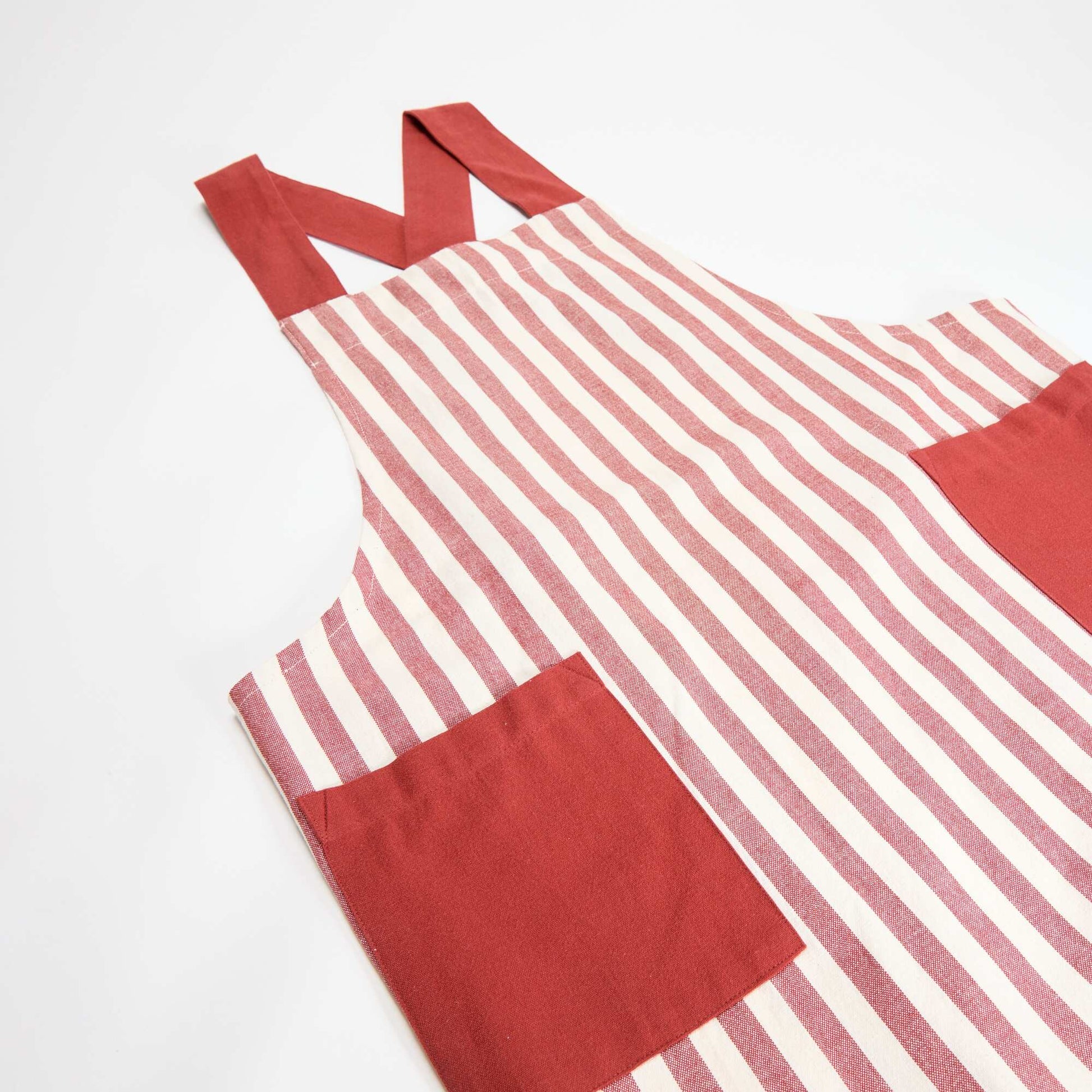 Printed Kitchen Apron RED