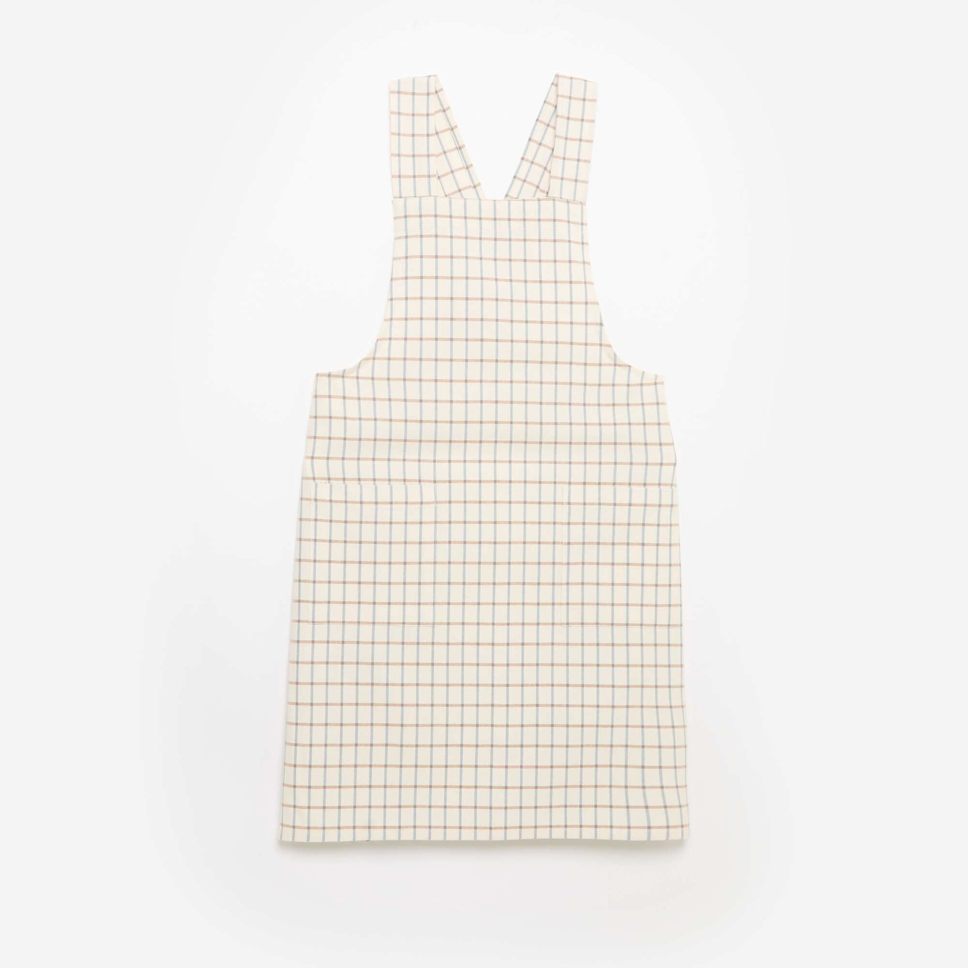 Printed Kitchen Apron BEIGE
