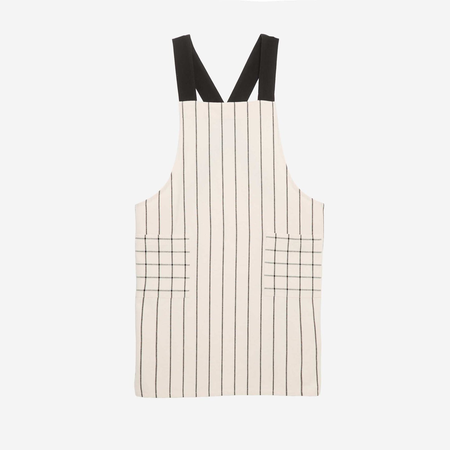 Printed Kitchen Apron BLACK