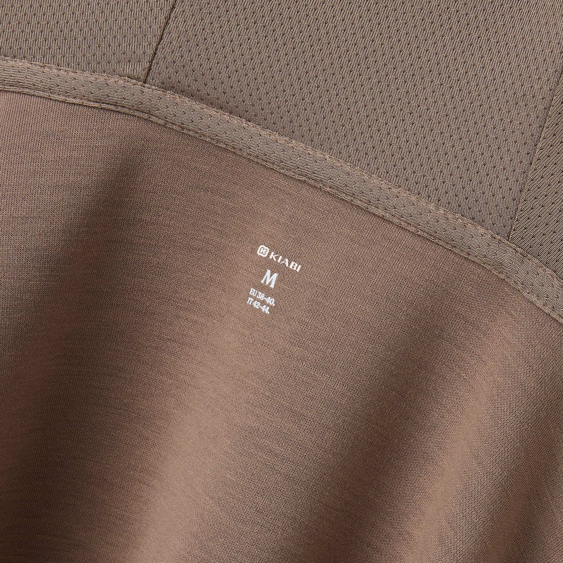 Zip-Up Sports Sweatshirt BEIGE