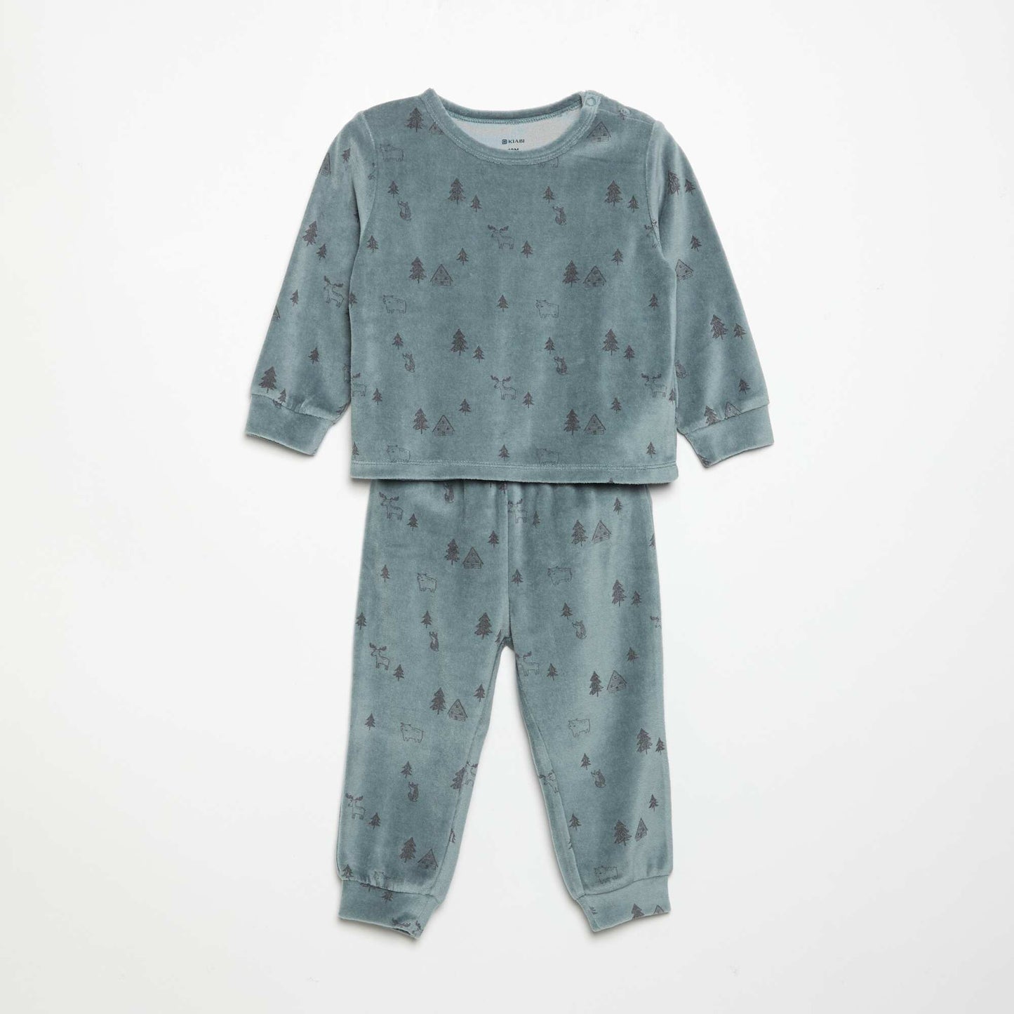 2-piece Pyjamas - Sweatshirt + Trousers BLUE