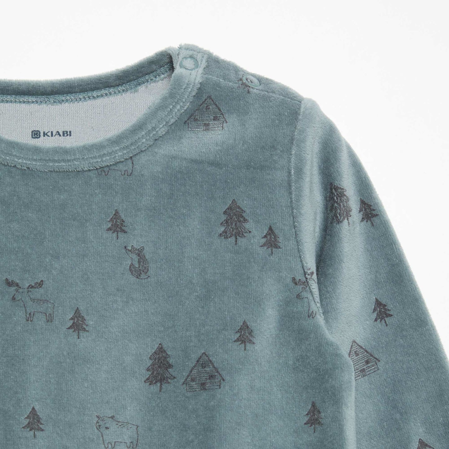 2-piece Pyjamas - Sweatshirt + Trousers BLUE