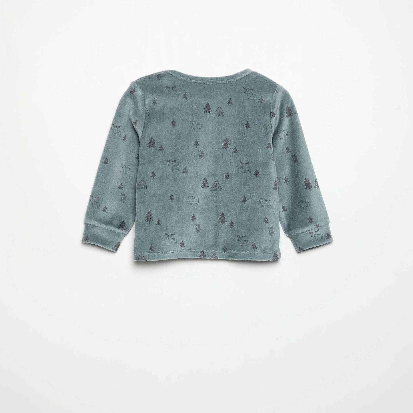 2-piece Pyjamas - Sweatshirt + Trousers BLUE