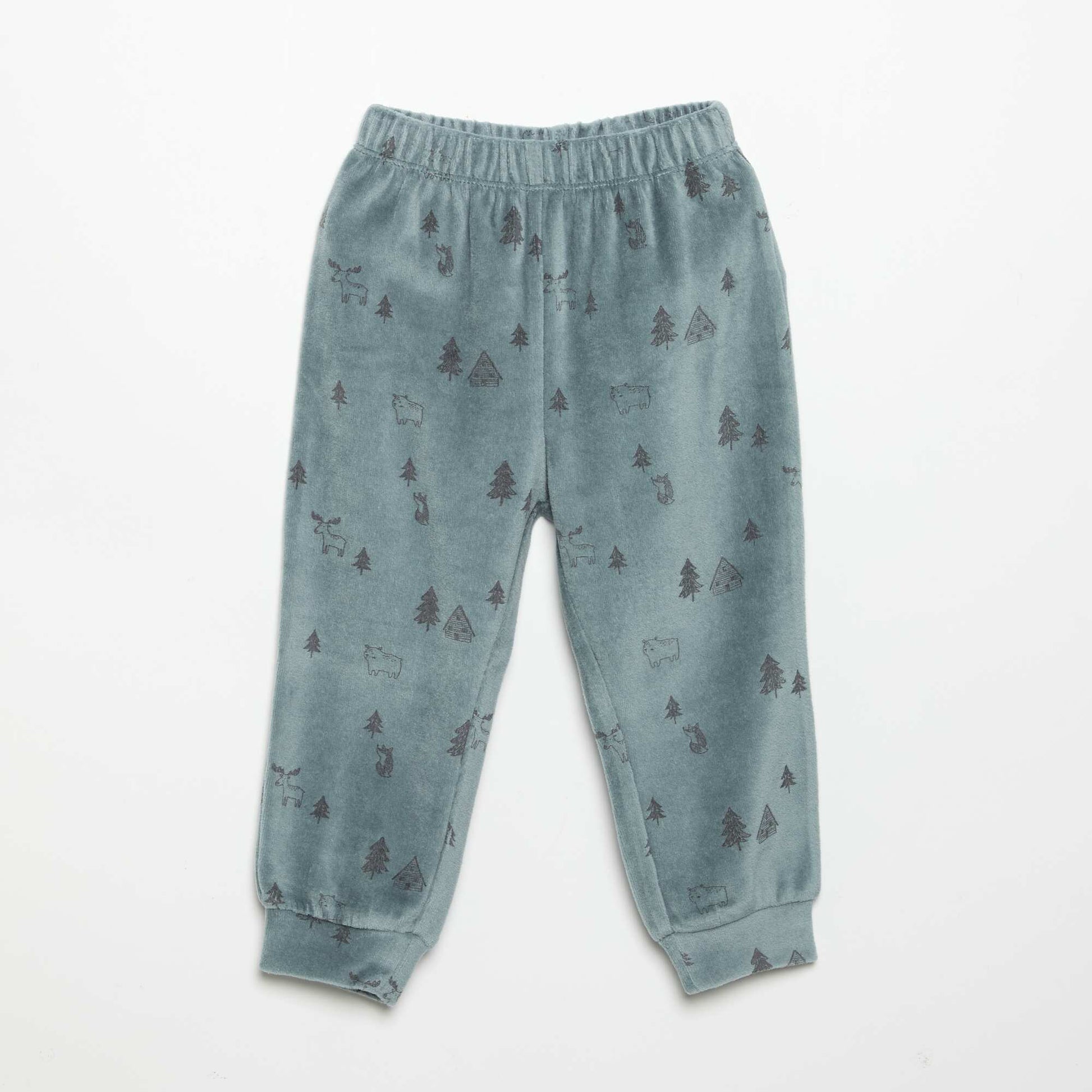 2-piece Pyjamas - Sweatshirt + Trousers BLUE