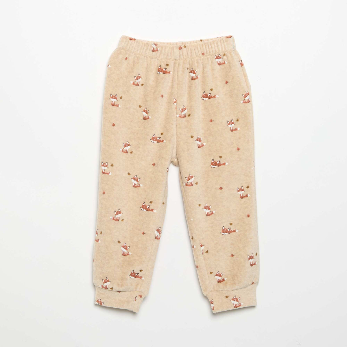 2-piece Pyjamas - Sweatshirt + Trousers BEIGE