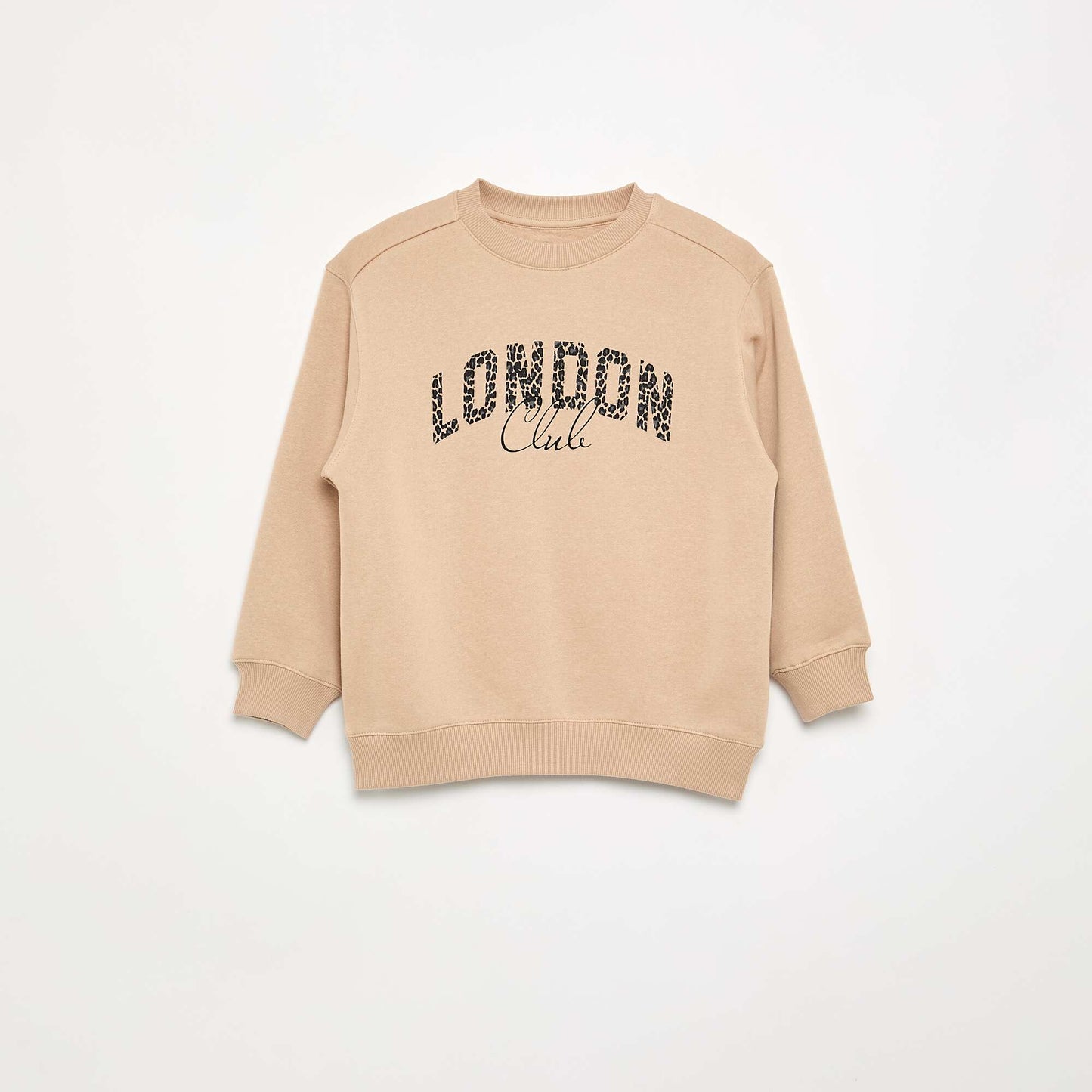 2-Piece Sweatshirt and Leggings Set BEIGE